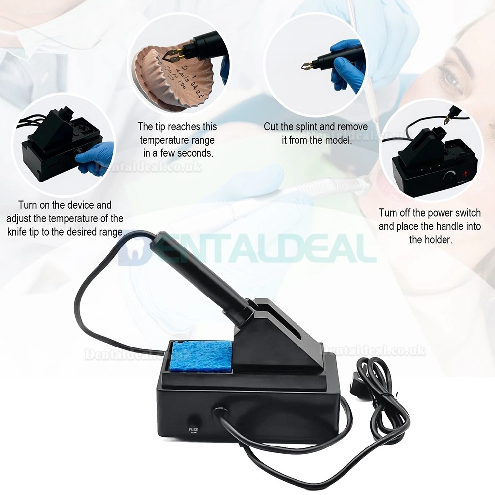 TK-1 Electric Dental Thermoplastic Engraver Cutter Thermal Knife